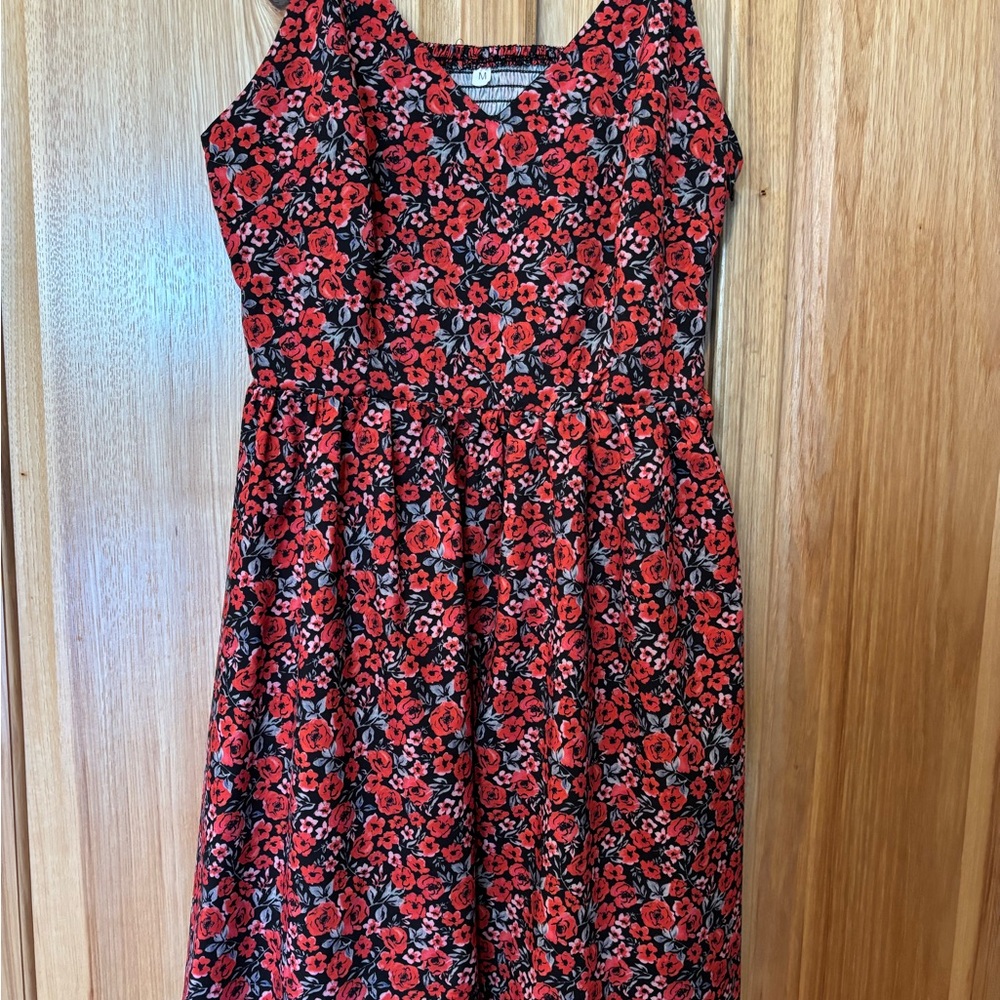 Floral Sleeveless Dress